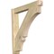 Ekena Millwork Balboa Arts & Crafts Rough Sawn Outlooker, Douglas Fir, 6"W x 38"D x 38"H OUT06X38X38BOA03RDF - alternate 1